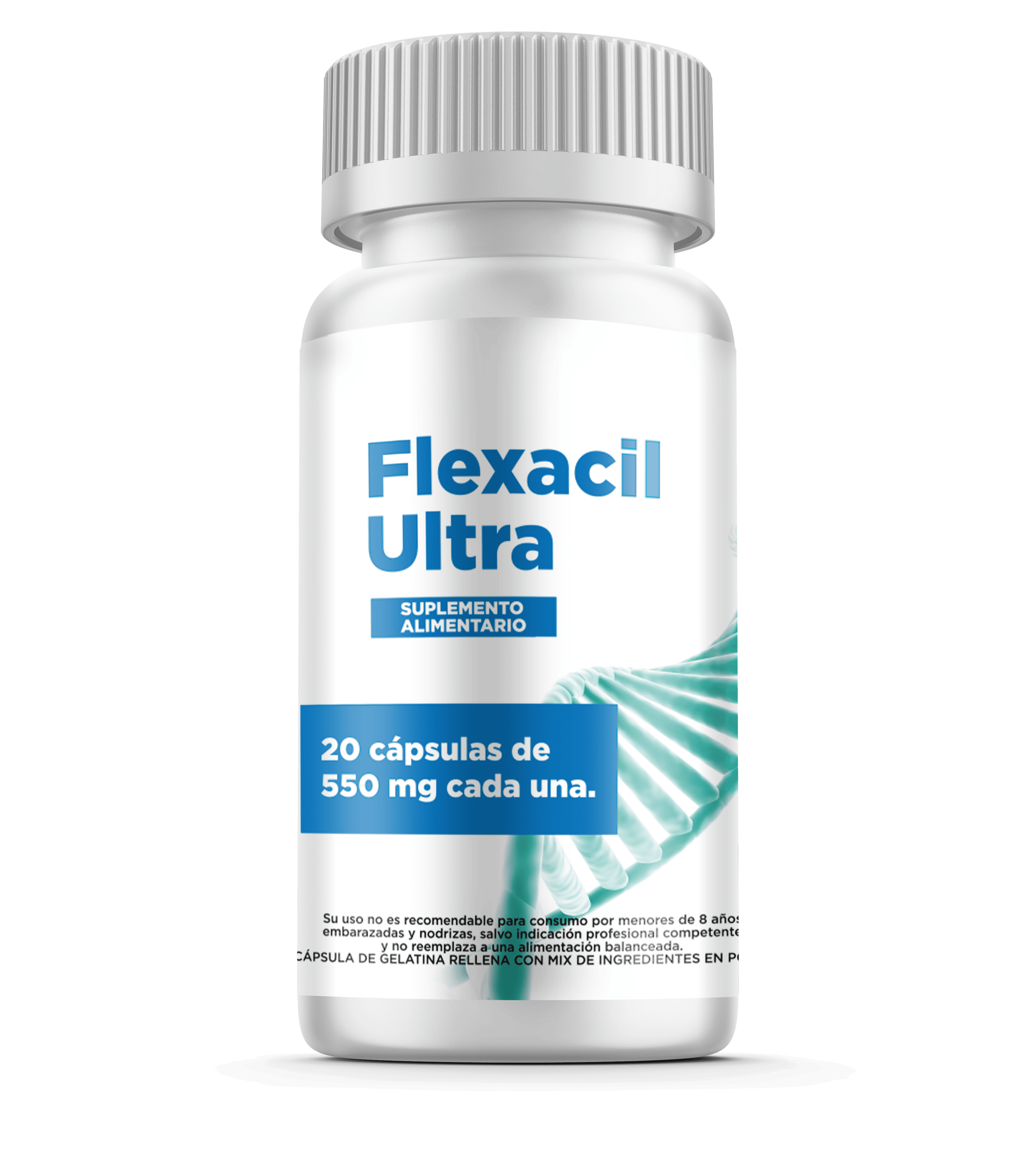 Flexacil - Suplemento natural para apoyo de articulaciones y mejora de movilidad diaria